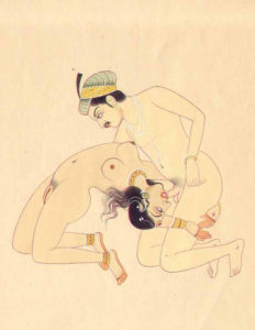 Ilustração Kama Sutra via Wikimedia Commons